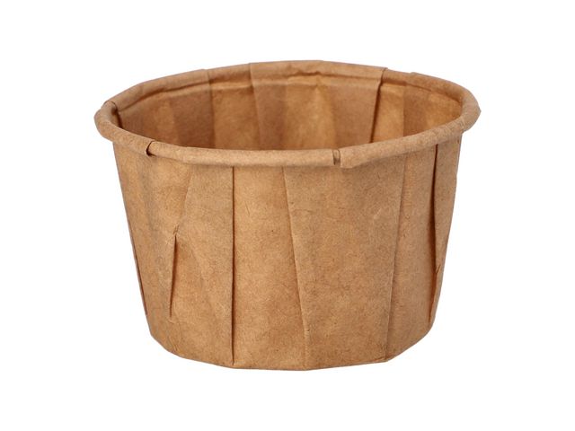 Dressingbeger PURE papp 50ml brun (250)