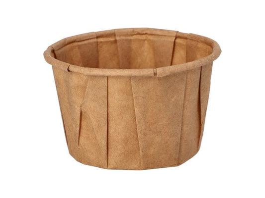 Dressingbeger PURE papp 50ml brun (250)