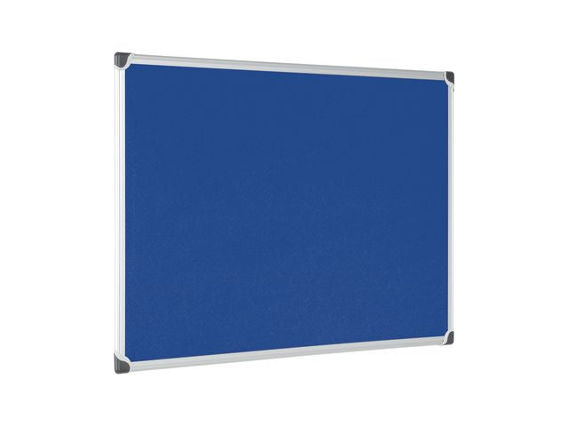 Oppslagstavle BI-OFFICE 106,5x75cm blå