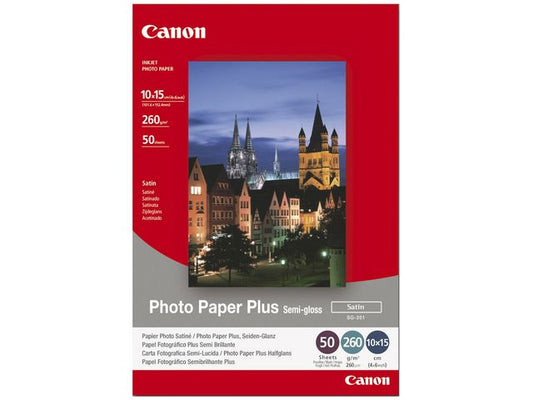 Fotopapir CANON SG-201 10x15 260g (50)