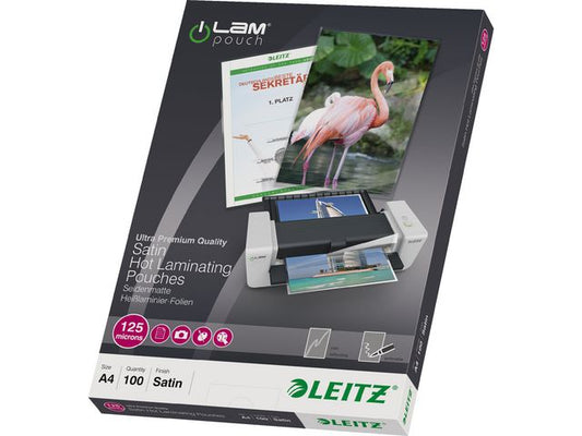 Lamineringslomme LEITZ A4 125my ma (100