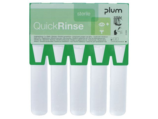 Øyeskyllevæske PLUM NaCl(5x20ml)