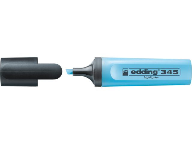 Tekstmarker EDDING 345 blå