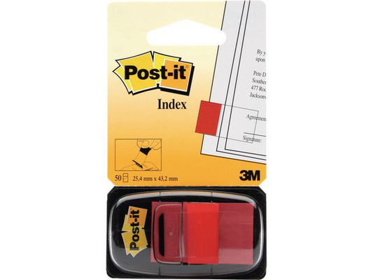 POST-IT Index 680-1 medium rød