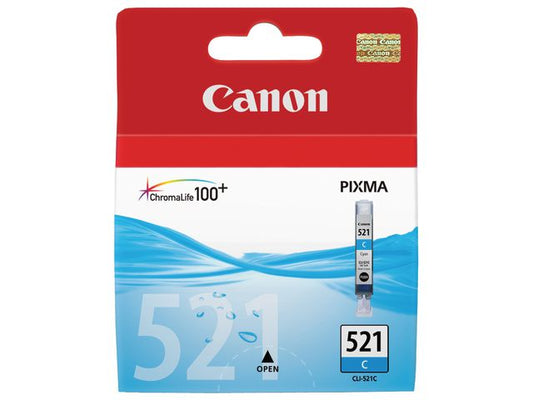 Blekk CANON CLI-521C blå