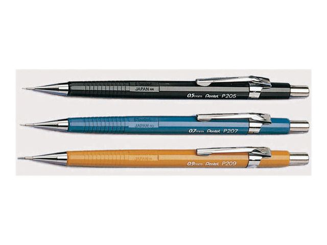 Trykkblyant PENTEL P205 05mm sort
