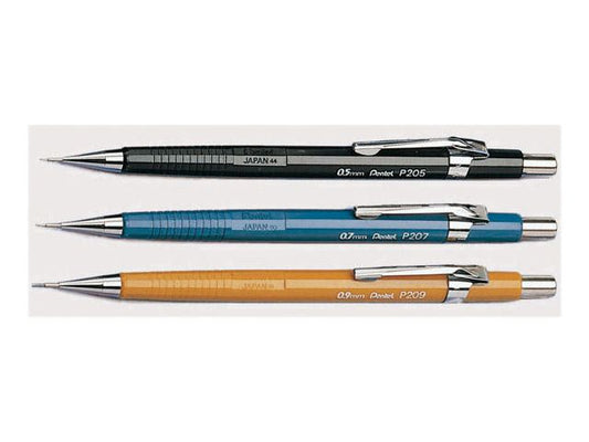 Trykkblyant PENTEL P205 05mm sort
