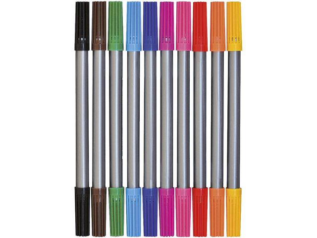 Fiberpenn PLAYBOX dobbelspiss (10)