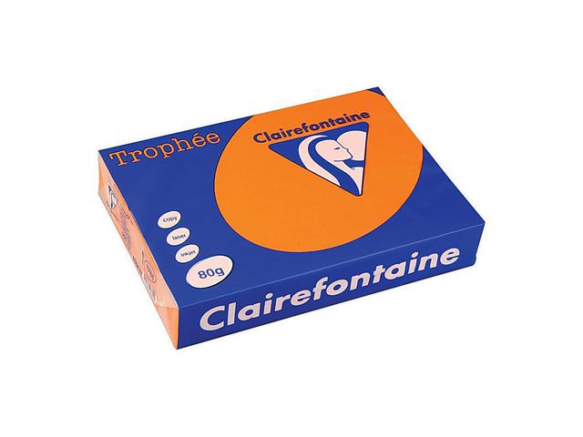 Kopipapir TROPHEE A4 80g orange (500)