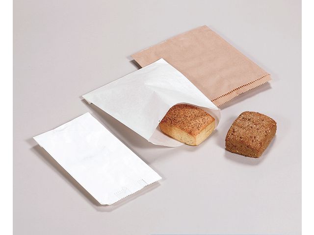 Papirpose bl kraft flat 190x240mm (1000)