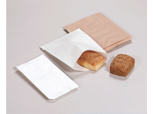 Papirpose belg hvit 190/80x340mm (1000)