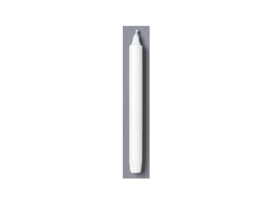Kronelys DUNI 25cm hvit (30)