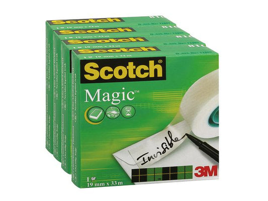 Tape SCOTCH Magic 810 19mmx33m (4)