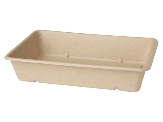 Salatboks DUNI 1200ml bagasse natur (40