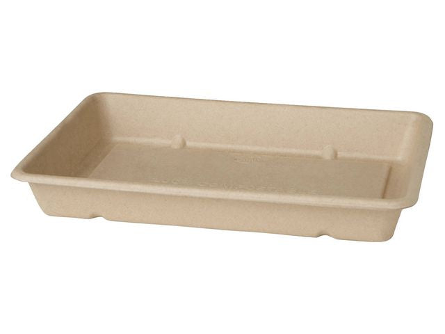 Salatboks DUNI 850ml bagasse natur (40)