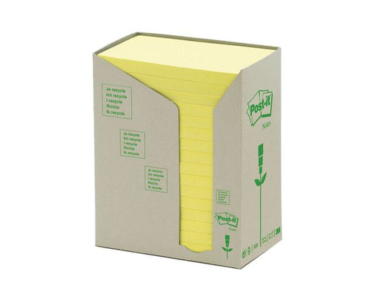Notatblokk POST-IT 76x127 Resirk CY(16)