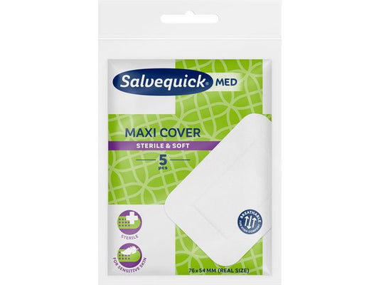 Plaster SALVEQUICK Maxi Cover 76x54mm(5