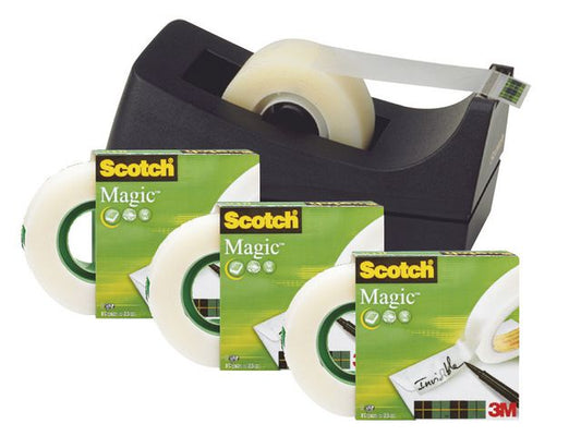 Dispenserpakke SCOTCH C38 Magic 810 4rl