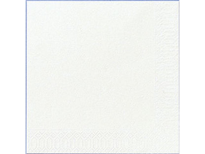 Serviett DUNI 3L 33cm hvit (125)