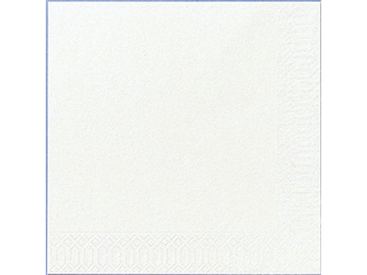 Serviett DUNI 3L 33cm hvit (125)