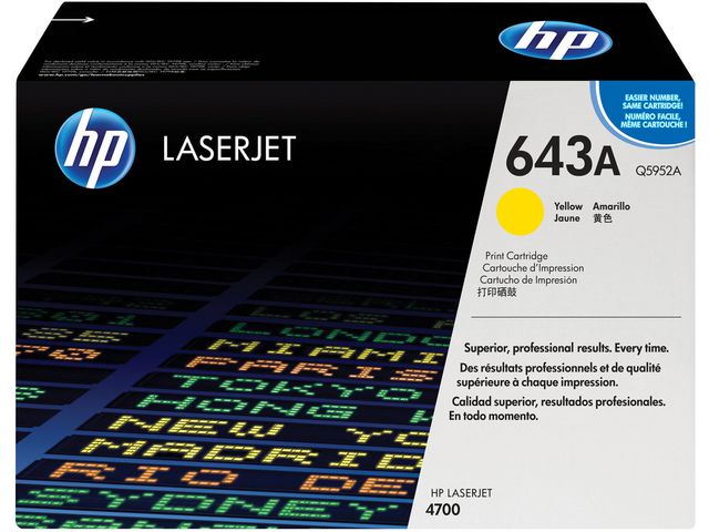 Toner HP Q5952A 10K gul