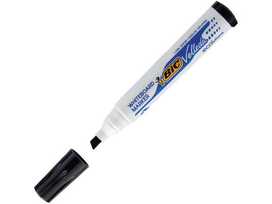 Whiteboardpenn BIC Velleda 1751 sort - 12 stk