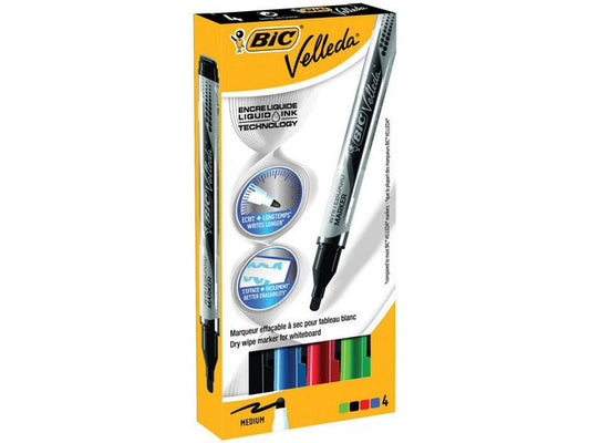 Whiteboardpenn BIC Velleda pocket ass(4)