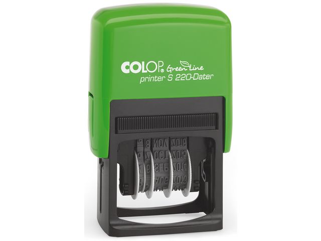 Stempel COLOP Green Line dato S220 4mm