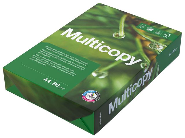 Kopipapir MULTICOPY A4 90g (500) - 5 pakk