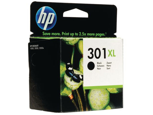 Blekk HP 301XL CH563EE sort