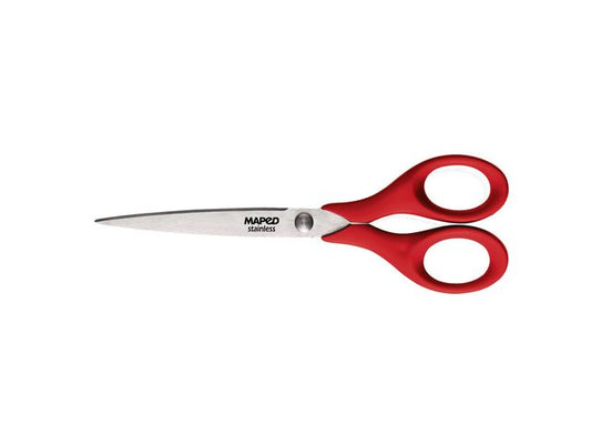 Saks MAPED Optimum 18cm rød