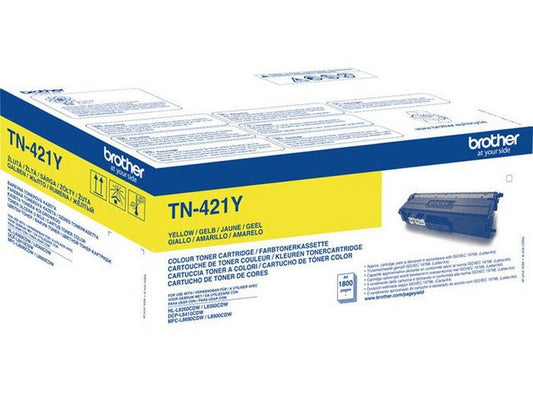 Toner BROTHER TN421Y gul 1.8K