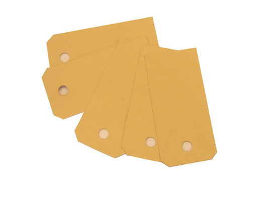 Merkelapper 8x3,8cm Manilla m/hull(1000)