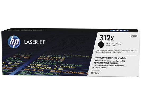 Toner HP CF380X 312X sort