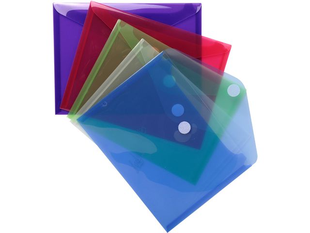 Dokumentmappe EXACOMPTA PP A4 ass (5)