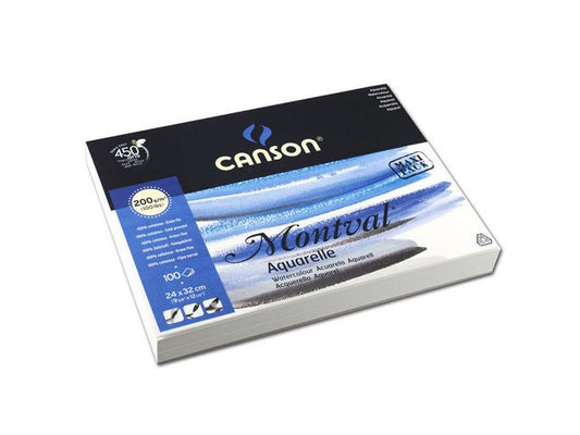 Akvarellpapir CANSON 200g 24x32cm (100)