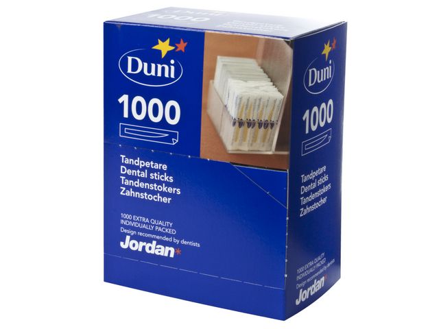 Tannstikker JORDAN disp. enkpk.(1000)