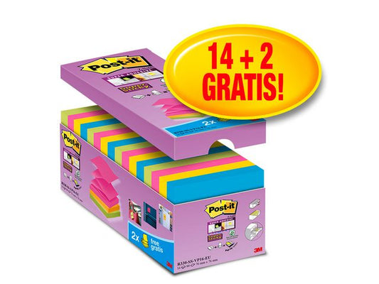 POST-IT SuperS Z-N 76x76mm R330 (16)