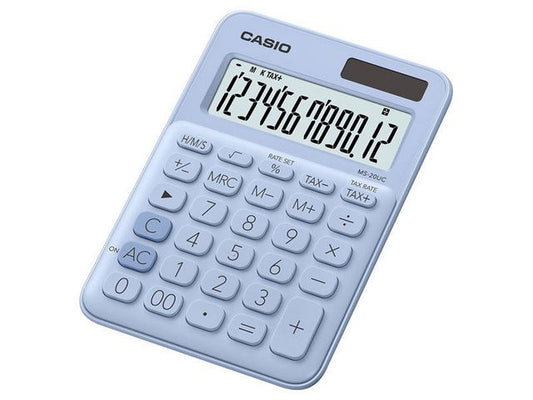 Bordregner CASIO MS-20UC lysblå