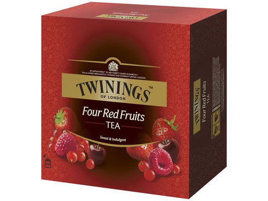 Te TWININGS Fire røde frukter (100)