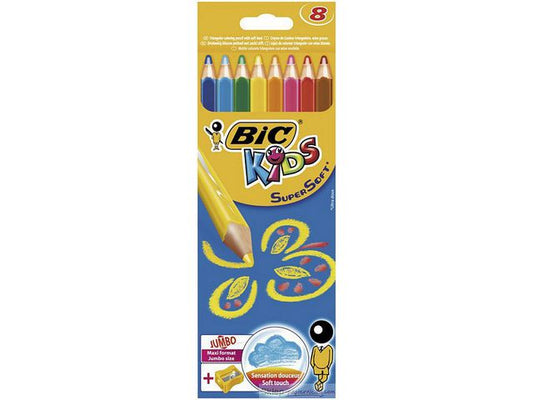 Fargeblyant BIC Supersoft (8)