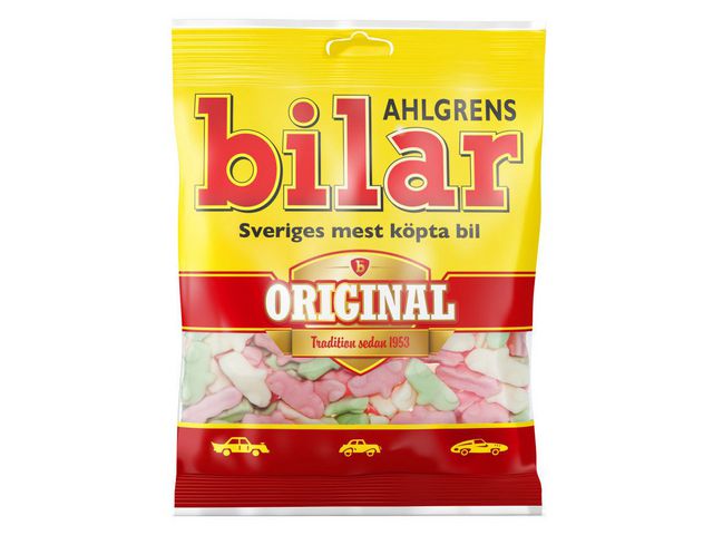 Ahlgrens Bilar Original 160g - 26 stk