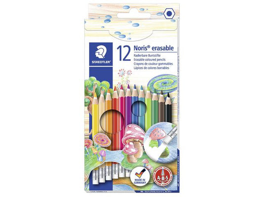 Fargeblyant STAEDTLER Noris "Erase" (12