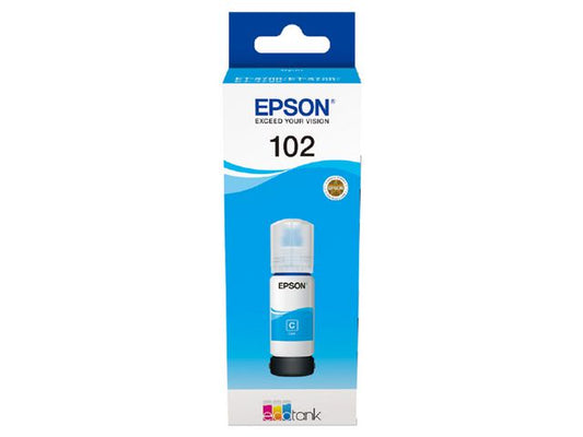 Blekk EPSON 102 EcoTank Cyan
