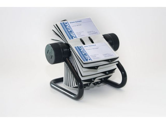 Rolodex DURABLE 400kort sort