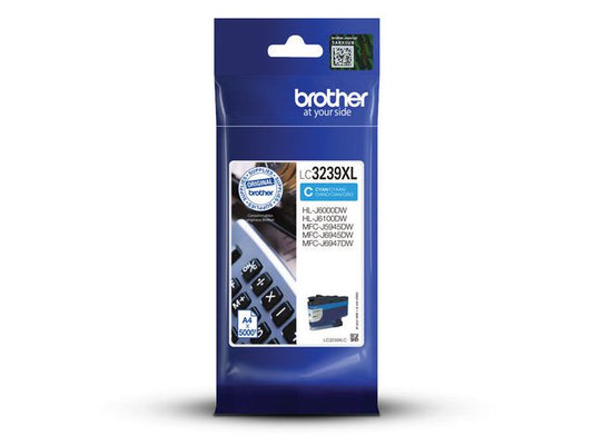 Blekk BROTHER LC3239XLC cyan