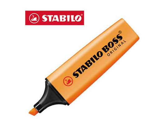 Tekstmarker STABILO Boss orange - 10 stk