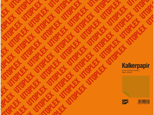 Kalkerpapir UTOPLEX A3 65g 50 blad