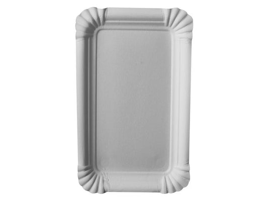 Tallerken PURE 10x16 cm hvit (250)