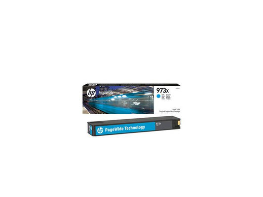Blekk HP 973X F6T81AE XL blå